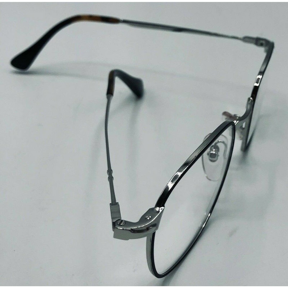 Persol 2450-V Silver Metal Eyeglass Frames Aviator Made In Italy New Old Stock - Picture 4 of 8